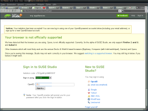 SuSEBeta-300x225 SuSE sagt Browser ist nicht unterstützt