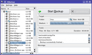 KBackup Neue debs für Debian Etch